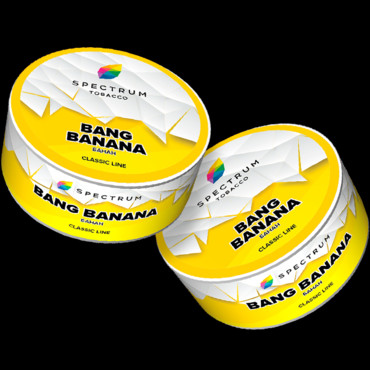 Spectrum Classic Line 25гр Bang Banana / Банан - Табак для кальяна