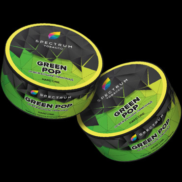Spectrum Hard Line 25гр Green Pop / Освежающий лимонад - Табак для кальяна